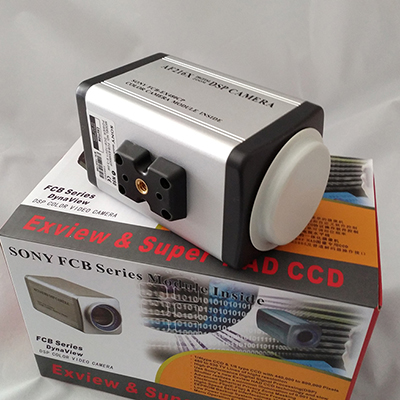 索尼摄像机芯SONY FCB-EX1020P机芯 带尾板外壳一体机整机